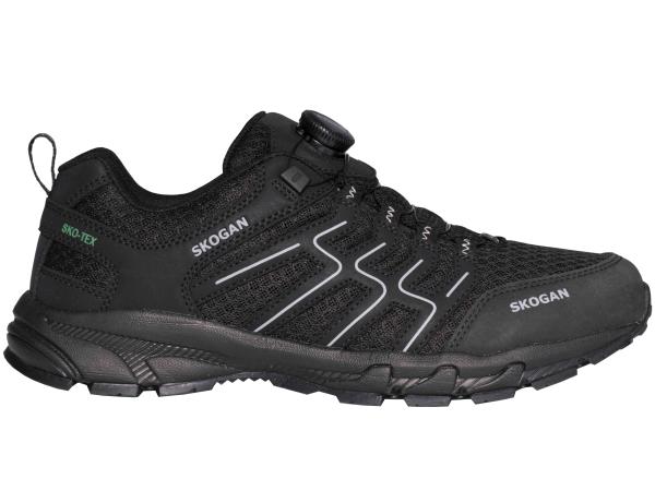 SKOGAN Skallas Outdoor Schuh mit Drehverschluss black 