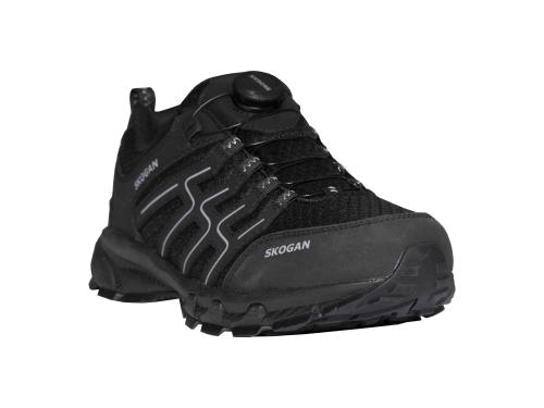 SKOGAN Skallas Outdoor Schuh mit Drehverschluss black 