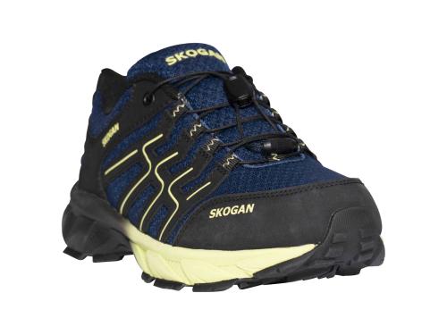 SKOGAN SKO-Runner Leichtwanderschuh mit wasserdichter Membrane navy/lime 